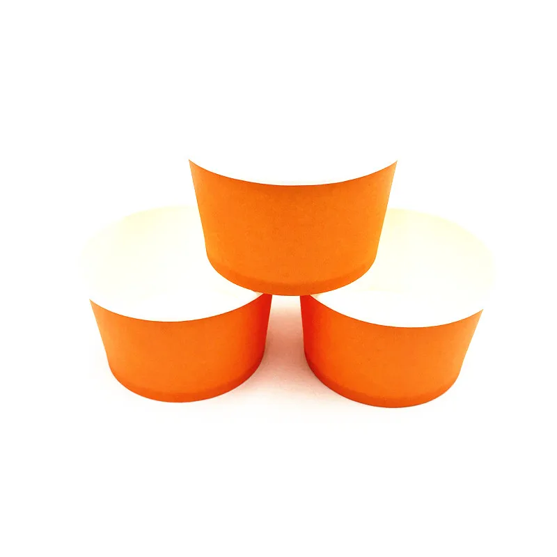 10 шт./лот оранжевые чашки для мороженого ребенок душ принадлежности вечеринок
