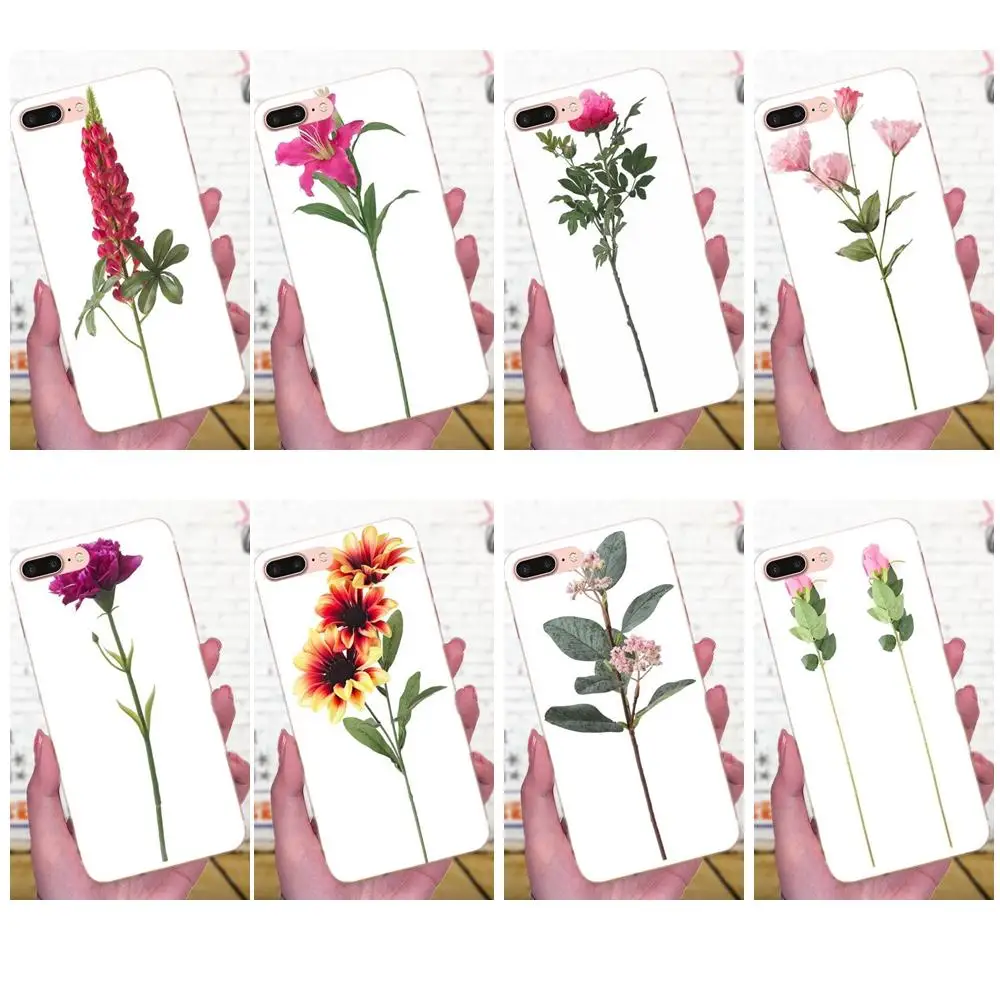 Чехол для телефона Cool 3d Relief Plant Cute Flower Leaf Galaxy J1 J2 J3 J330 J4 J5 J6 J7 J730 J8 2015 2016 2017 2018 mini