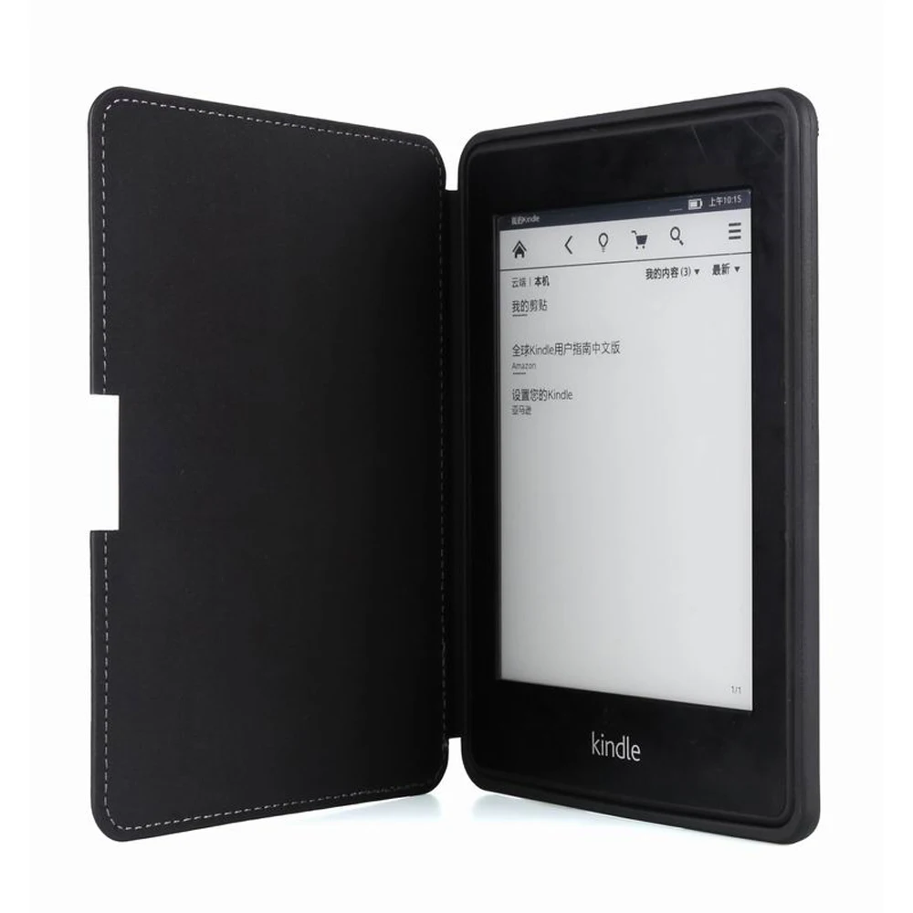 Оригинальный тонкий из искусственной кожи + Ударопрочный Мягкий чехол для Amazon