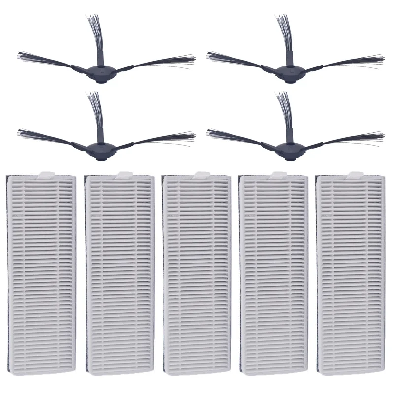 

Hepa-фильтр для робота-пылесоса ilife A8 a40 a6 a4 a4s, аксессуары для фильтров, боковая щетка, 18 шт./партия