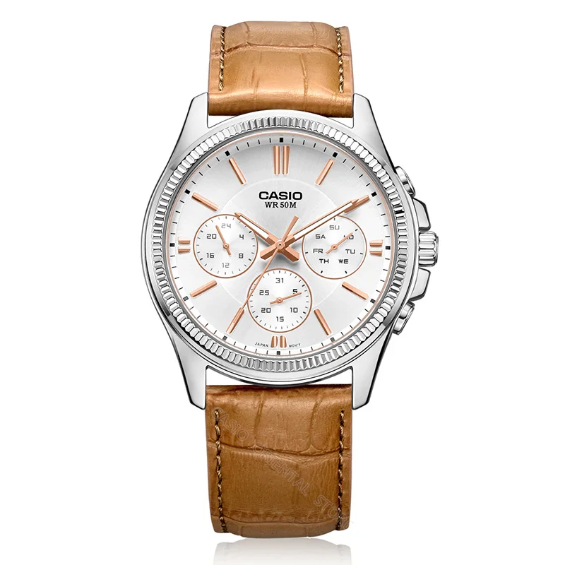 Casio Часы Для Мужчин Кварцевые лучший бренд Аналоговый Военное Дело мужской Часы Для мужчин Спорт армия часы Водонепроницаемый Relogio masculino MTP-1375D-7A - Цвет: MTP-1375L-9A