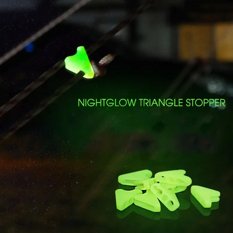 Светящаяся веревка для палатки регулируемая ветрозащитная Нескользящая