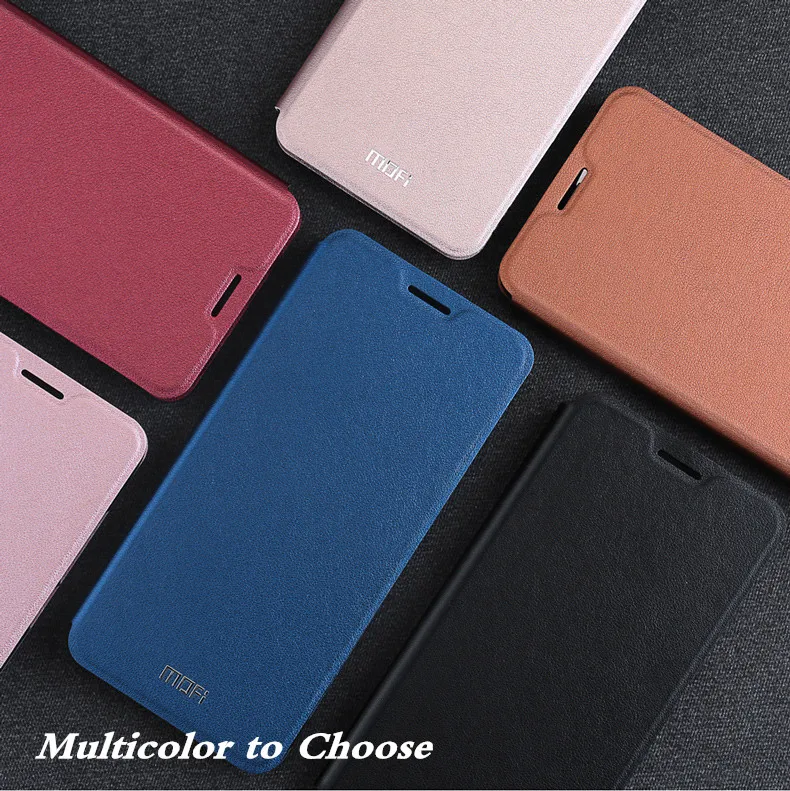 Оригинальный чехол книжка MOFi для Xiaomi A2 из ТПУ Xiomi Mi искусственной кожи xiaomi 6X