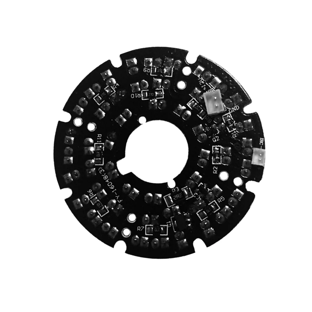 48 LED 940nm ИК инфракрасный прожектор совета круглая пластина лампа для CCTV камеры