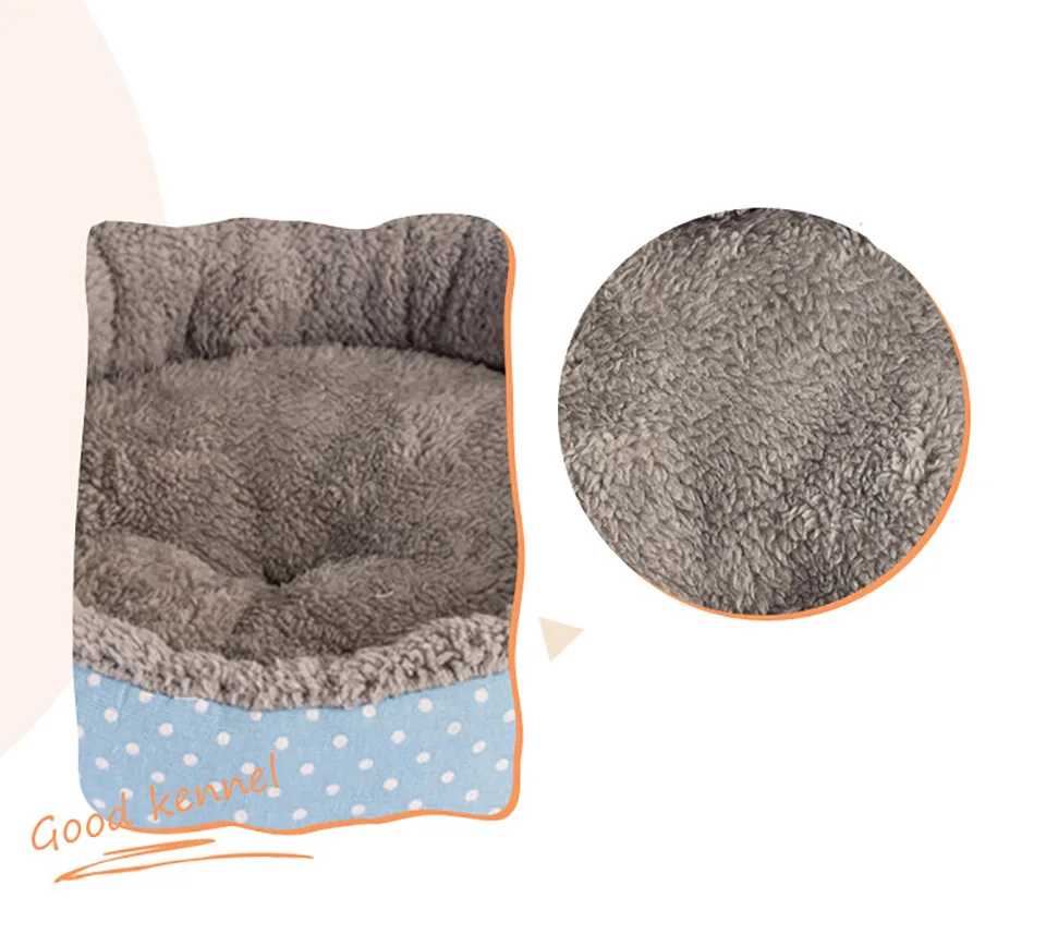 Теплая кровать для питомца кошки зимняя круглая кровать Fodable кошка спальный коврик гнездо питомник подушка для питомца котенок гнездо товары для домашних животных