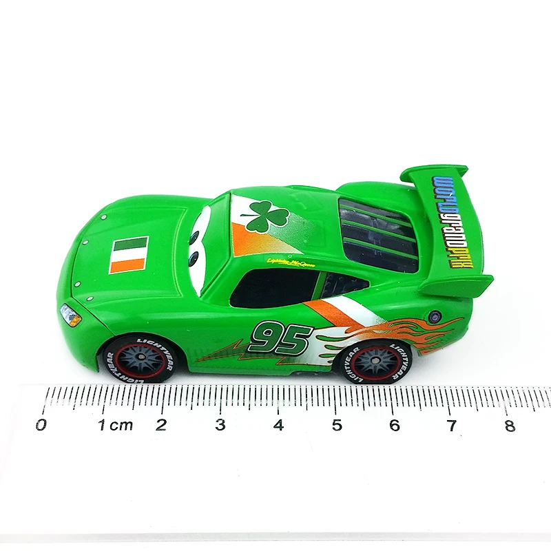 Disney Pixar Cars Lightning Mcqueen Ирландия узор металл литье под давлением игрушечный