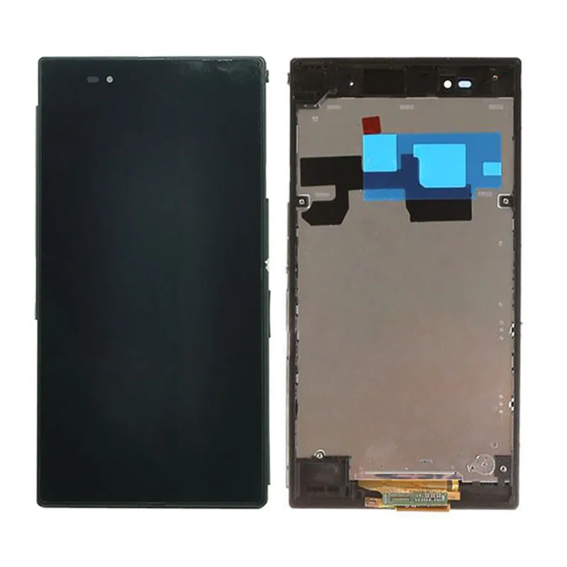 ЖК-дисплей с сенсорным экраном и дигитайзером в сборе рамкой для SONY Xperia Z Ultra XL39h XL39