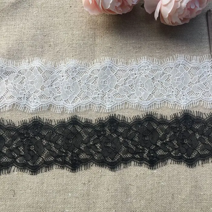 6 см ширина тонкие ресницы кружева маленькие DIY свадебное платье пояс повязка на