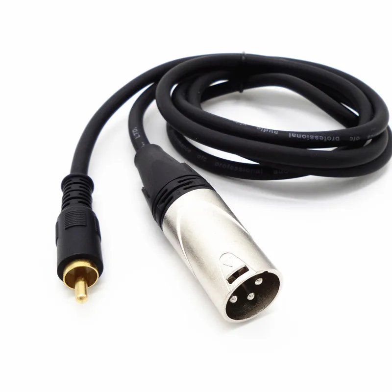 Новый аудиокабель XLR мама-папа двойной RCA стерео аудио кабель OFC для