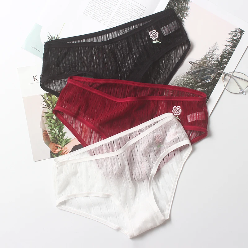 2018 Новое поступление женские кружевные трусики бесшовные трусы Мода хлопок с
