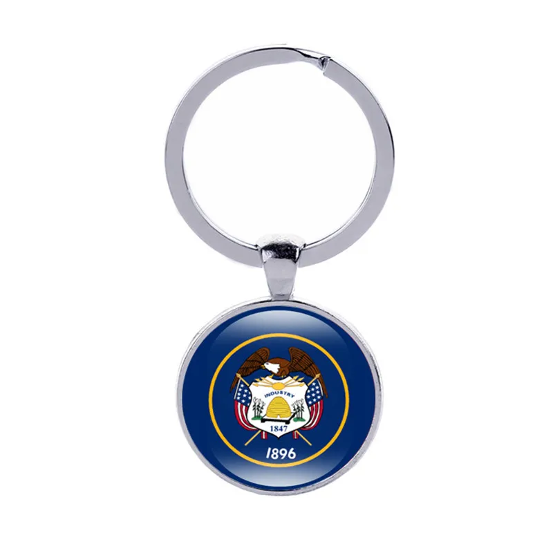 Новая подвеска с флагом штата США Нью-Джерси Аризона Иллинойс Индиана Юта