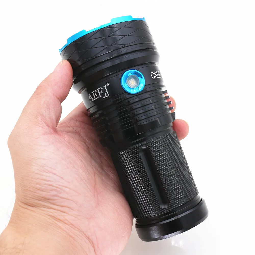 Светодиодный фонарик King 12T6 7000 люмен 12 * XM L T6 для охоты кемпинга|t6 led|light moorelight up usb