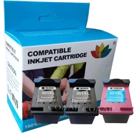 compatible hp301 refilled tri colour ink cartridge for hp deskjet 3050se 1050a 2050a 2054a 3050a 3052a 3054a printer