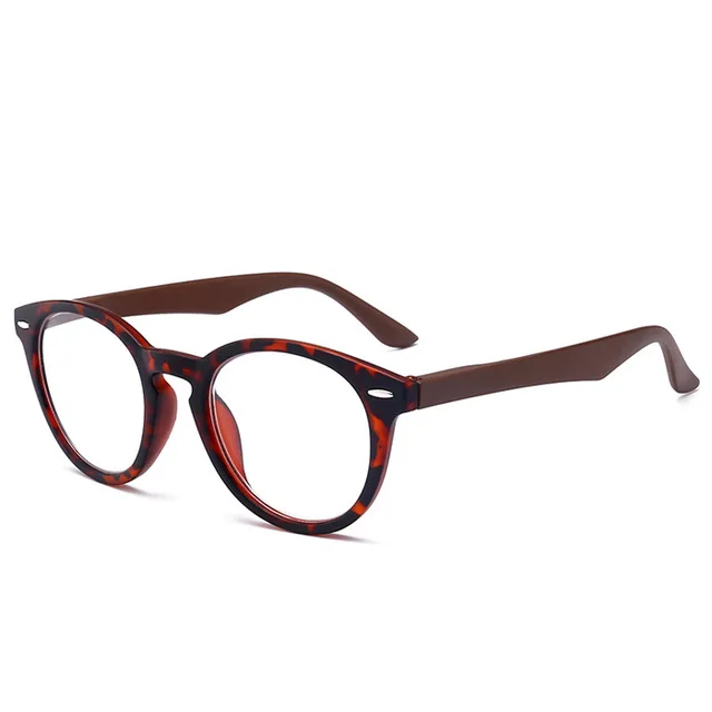 Leopard Brown Iboode, 1 шт., брендовые, топ, рисовый гвоздь, поликарбонат, полная оправа, очки для чтения, унисекс, HD, пружинный провод для ног+ 1,00+ 1,50+ 2,00+ 2,50+ 3,00+ 3,50+ 4,0 - Цвет оправы: Leopard Brown
