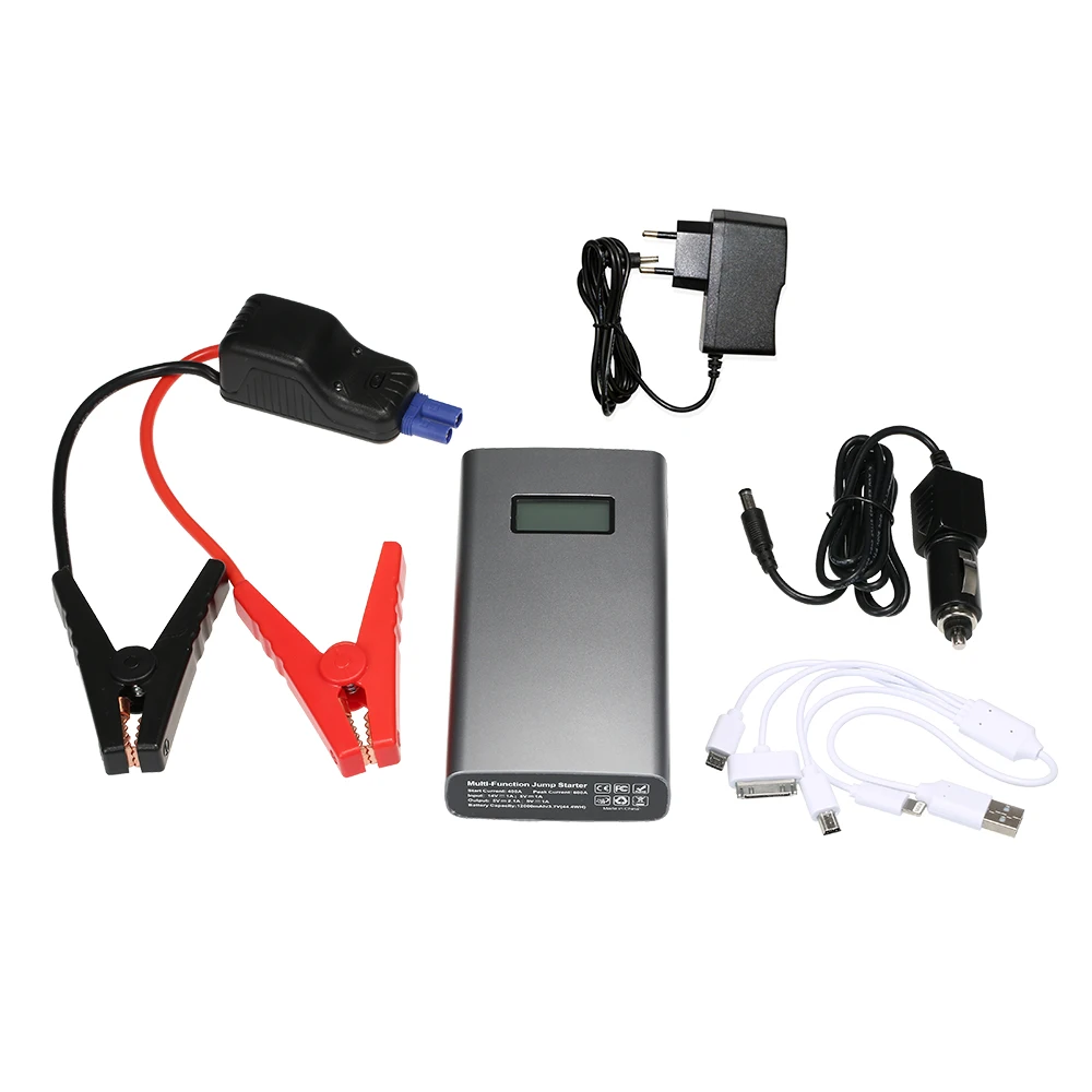 Автомобильный стартер с портом для подключения автомобильного аккумулятора