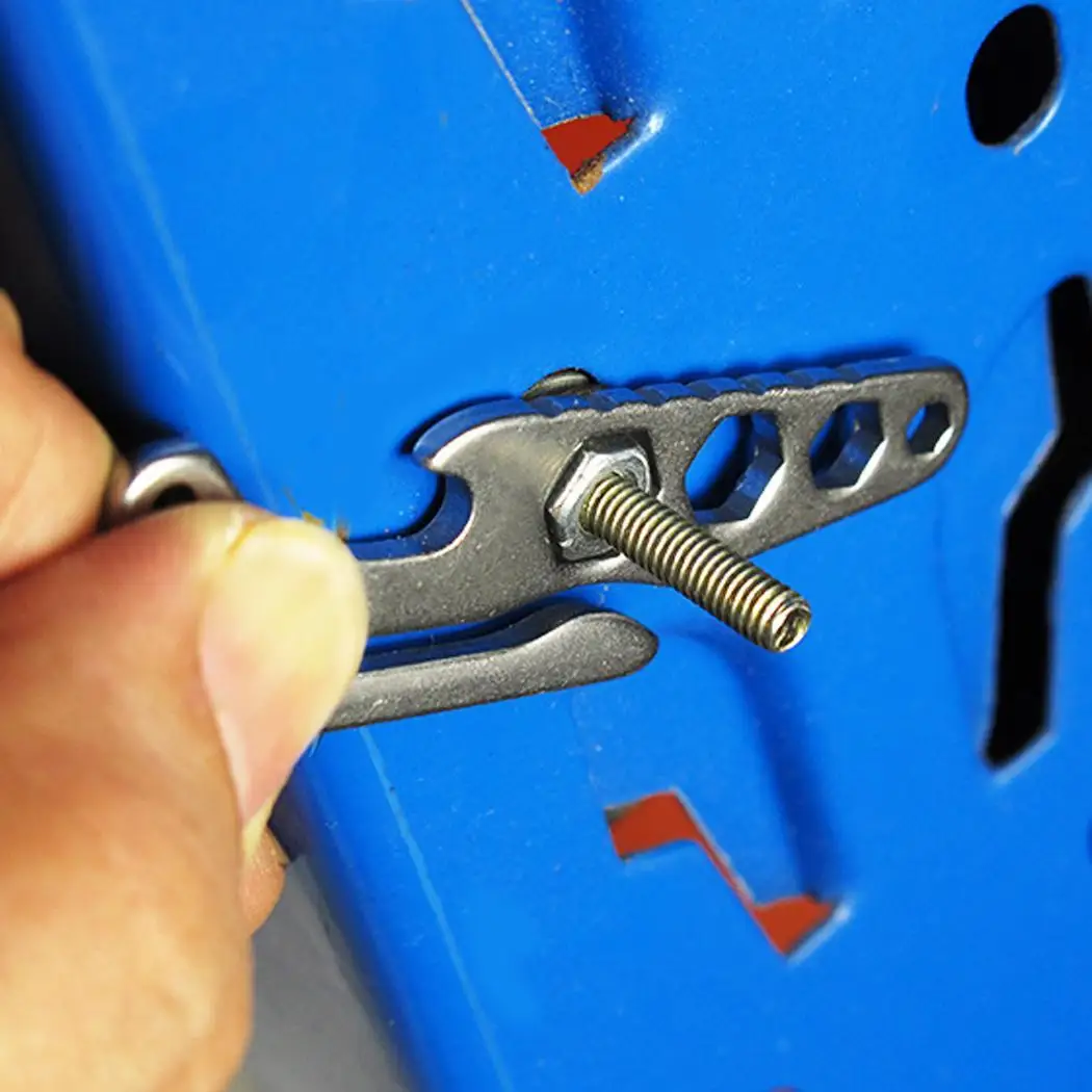 Многофункциональное мини-кольцо для ключей из нержавеющей стали зажим пива