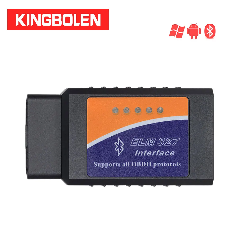 ELM327 V2.1 считыватель кодов интерфейса на Android Torque Elm 327 Bluetooth OBD2/OBD II автомобильный диагностический инструмент ELM 327 V 2,1