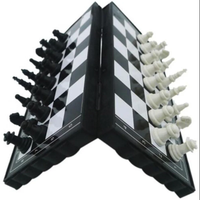 32 шт. портативный карманный дорожный Магнитный Шахматный набор мини складные