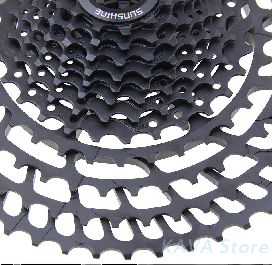 SUNSHINE MTB 12 скоростей кассета 11-50T Сверхлегкая 399 г CNC Freewheel горный велосипед запчасти для XTR GX NX
