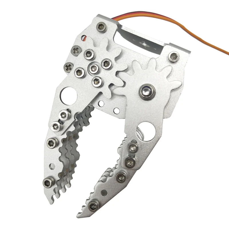 Черный серебристый металлический Роботизированный коготь CL-4 захват/зажим