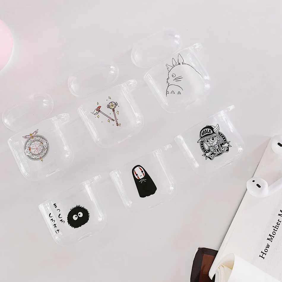 Для Airpods 1:1 чехол TPU силиконовый прозрачный чехол для Airpods2 пылезащитный чехол s защитный Bluetooth беспроводной зарядки милый чехол