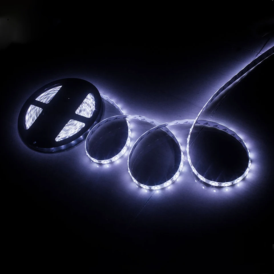 Светодиодная лента Tira 5730 SMD 12 в пост. Тока водонепроницаемая IP65 белый теплый 5 м 60