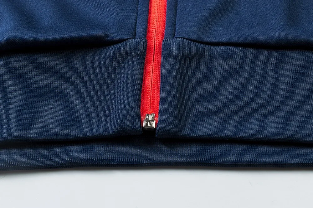 Running Jackets Baseball Soccer Zipper Jacket for men Ribbed Cuffs Solid Color Basic with Zip Pocket Outwear G004 | Спорт и