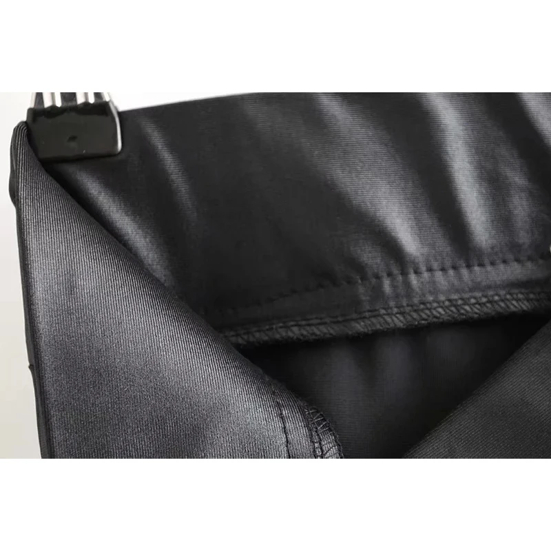 Женские черные сексуальные леггинсы модный светильник эластичные брюки 2018 Новое