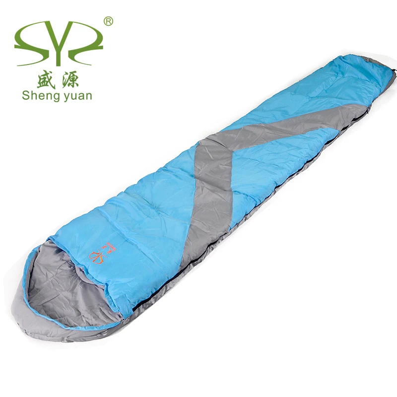 

Shengyuan outdoor camping sleeping bag mummy sleeping bag thick sleeping bag upscale outdoor cotton sleeping bags 1.9kg