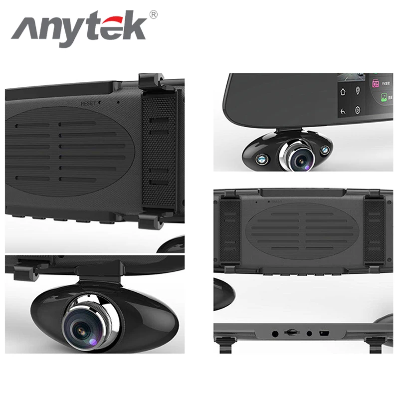 Anytek автомобиль тахограф 5 дюймов 1080 P HD 10 миллионов пикселей WDR широкий