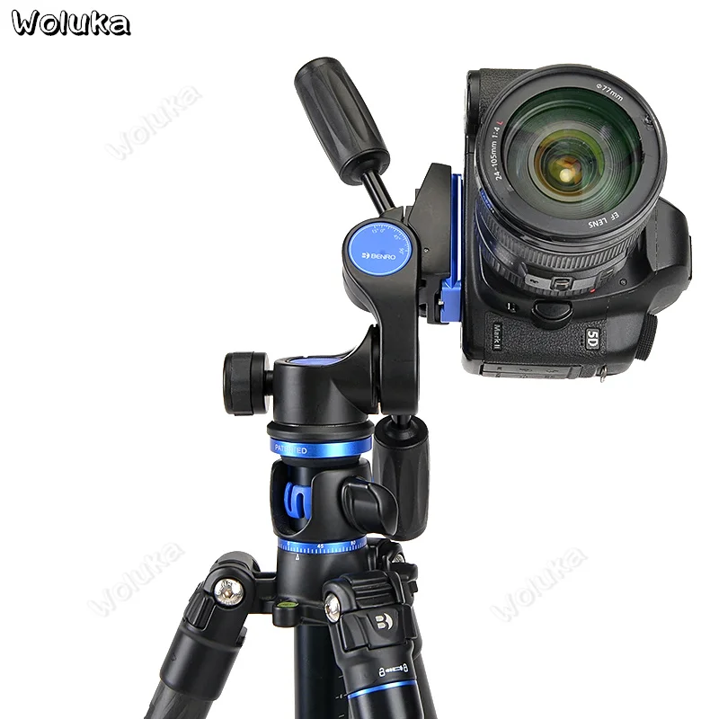 Головка штатива HD1A/HD2A/HD3A трехмерный карданный держатель для профессиональной