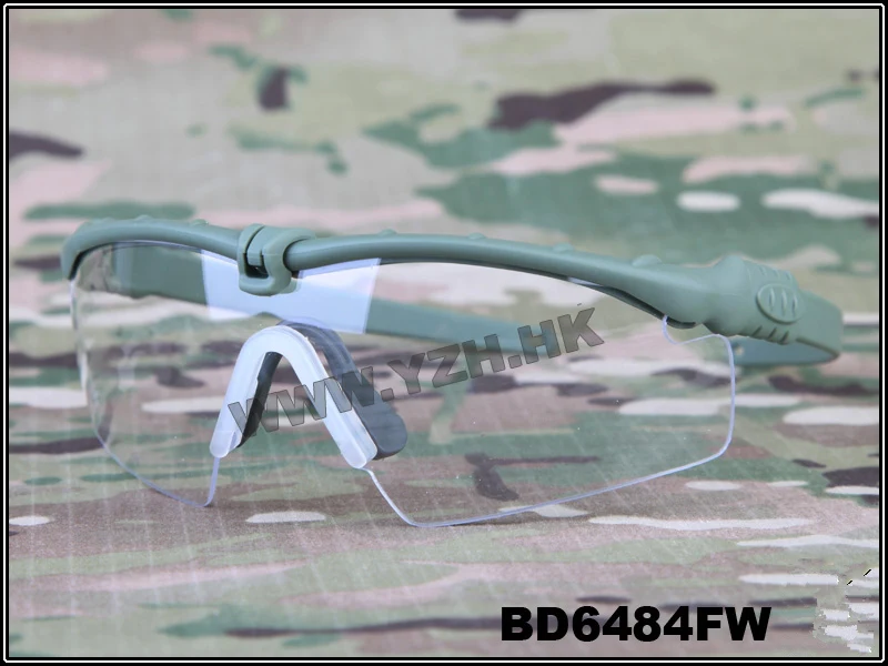 White Lens FG Тактический M Frame 2,0 Strike Eyewear армейские очки для стрельбы для спортивные солнцезащитный очки для мужчин для Wargame PE Lens Вечерние - Цвет: White Lens FG