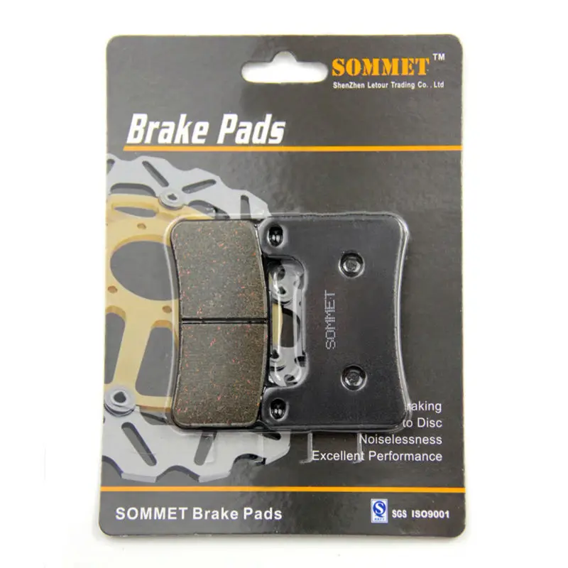 

SOMMET Motorcycle Front Brake Pads Disks for Kawasaki Z 1000 SX (ZX 1000 H/G/L/M) (ABS/Non ABS) (11-16) Z1000SX ZX1000 LT379