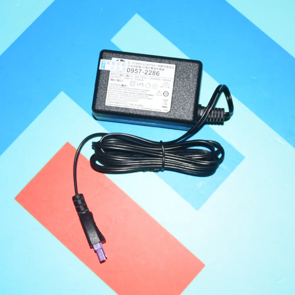 30 v 333ma 0.333a ac адаптер питания зарядное устройство 0957-2286 0957-2290 для hp deskjet 1000 2000 1050 2050