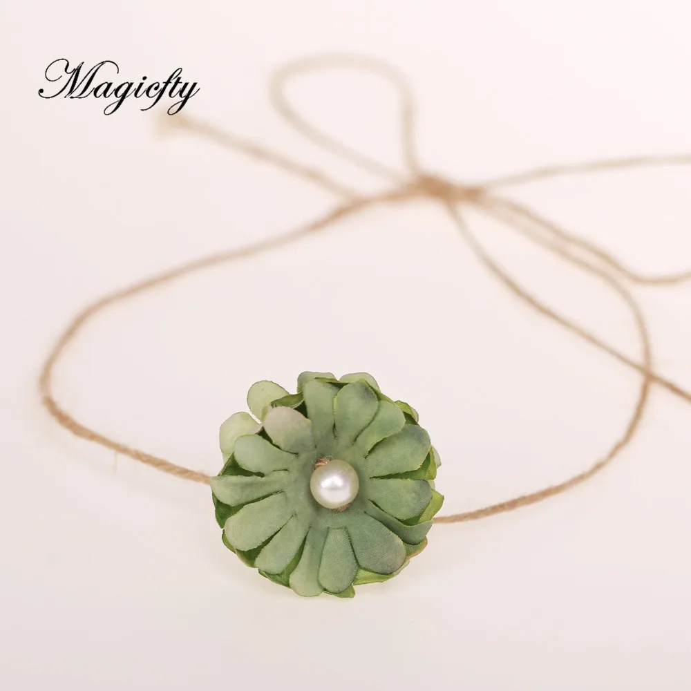 

Зеленый цветок цвета слоновой кости с жемчужной повязкой свадебный цветок, корона, головной убор, аксессуары для волос для девочек, фотосту...