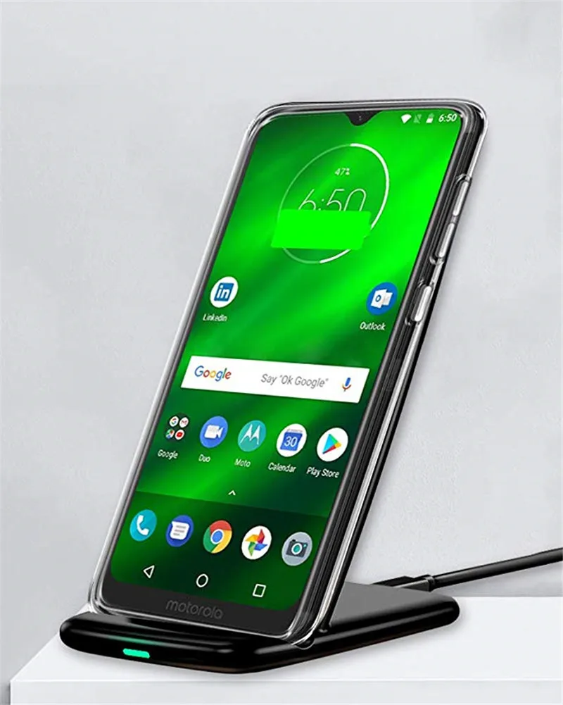 Силиконовый прозрачный чехол из ТПУ для Motorola Moto G7 Plus G7Plus|Бамперы| |