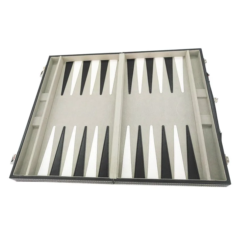 2019 Foreign Trade New Products Hot PU Leather Backgammon Leisure Games Chess High Quality |