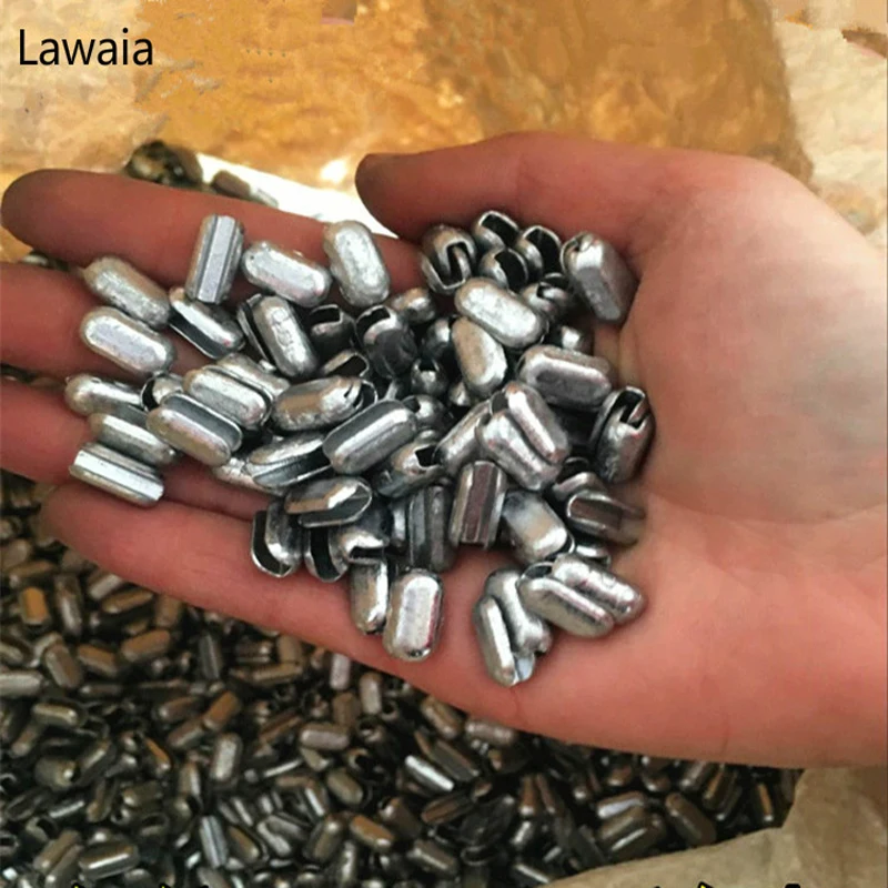 Lawaia свинцовые рыболовные грузила инструменты с открытым губом новые 500 г оптом