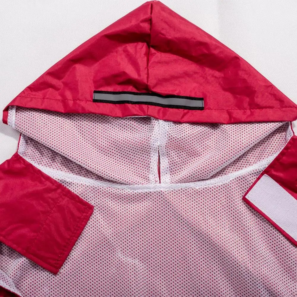 Светоотражающий дождевик для собак 3XL 5XL домашних животных водонепроницаемый с