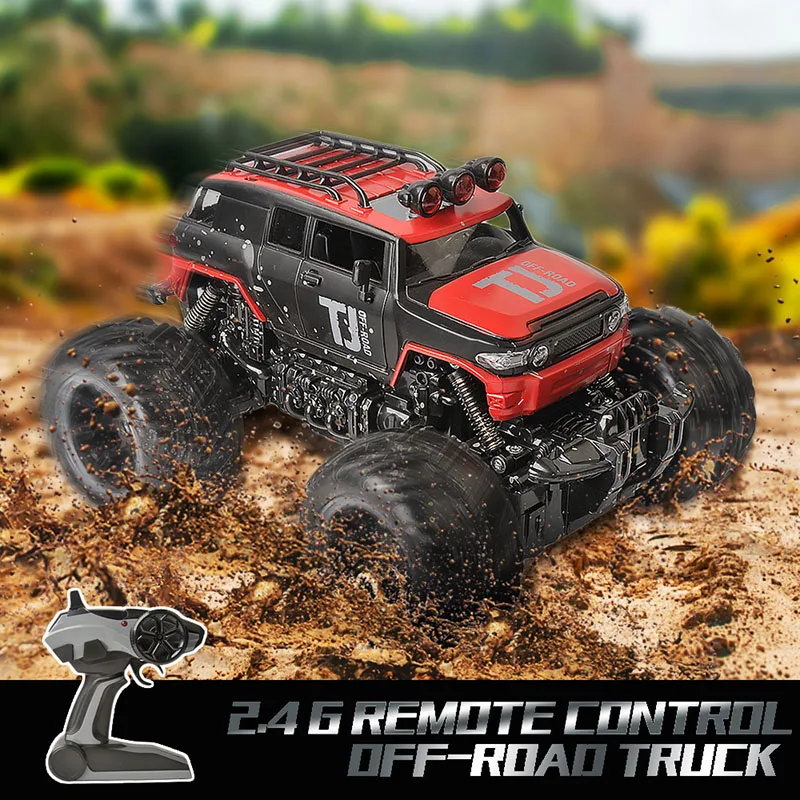 GizmoVine RC автомобилей 2 4 г 1:16 масштаб Рок Гусеничный автомобиля сверхзвуковой Monster