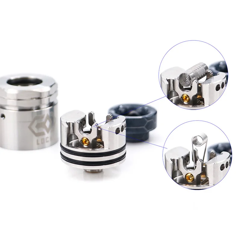 Ehpro Блокировка без сборки RDA нержавеющая сталь 24 мм атомайзер rda пресс стиль