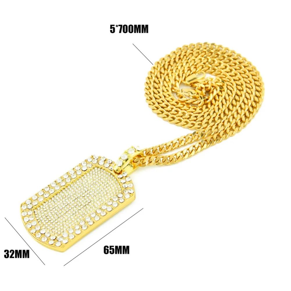 В стиле хип хоп Полный Стразы ограненные Bling лед из ювелирных изделий