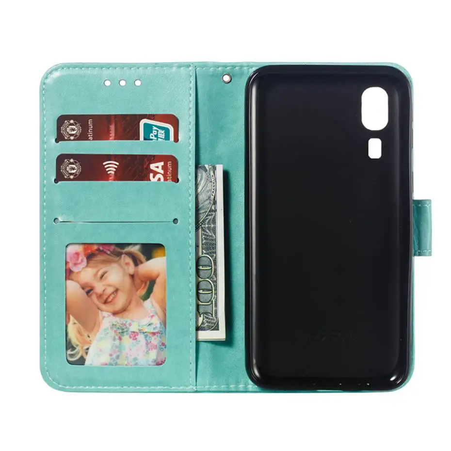 Чехол книжка из искусственной кожи для Samsung Galaxy A2 Core чехол кошелек Hoesje Funda Redmi