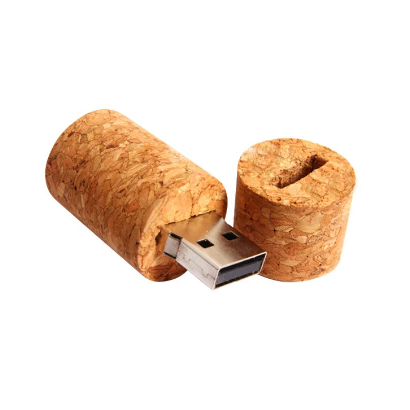 Винная Бутылка пробка деревянная USB флэш-накопитель 4 ГБ 8 г 16 32 64 Гб Флешка карта