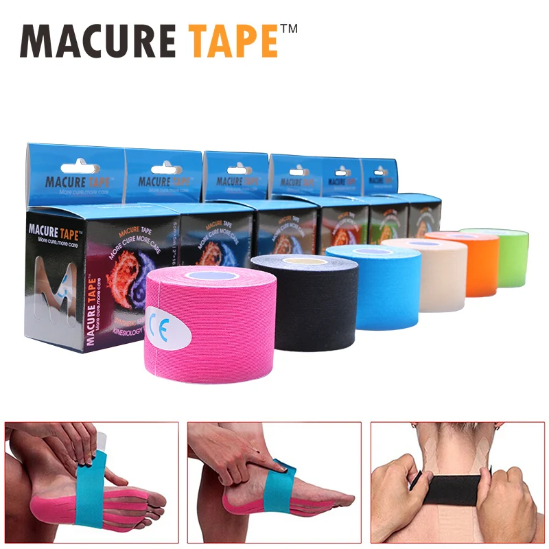 Macure Tape 6 Roll кинезиологический спортивный рулон 5 м кинезиологическая лента