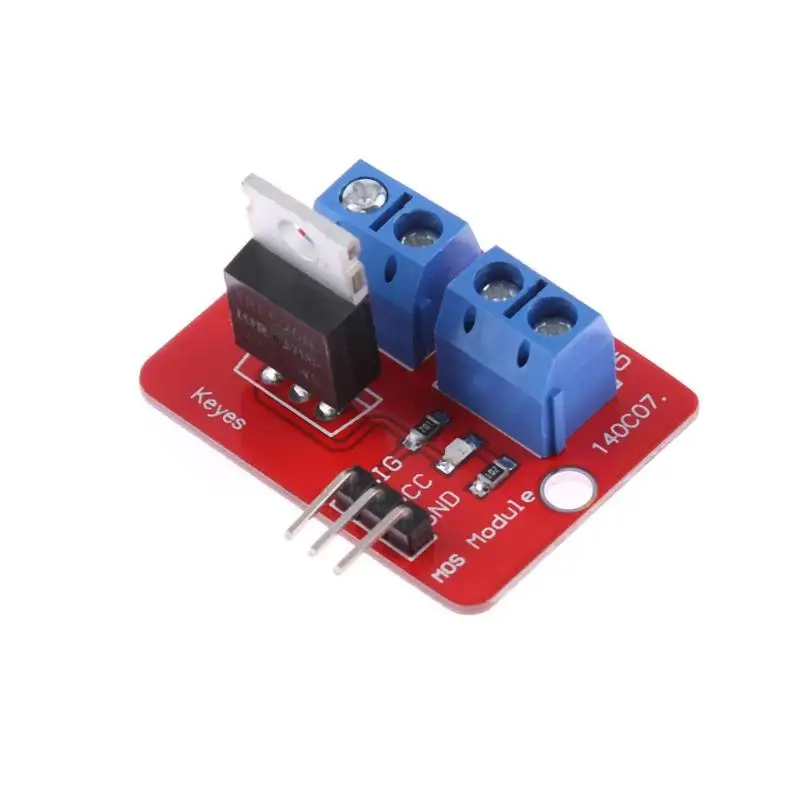Умная электроника 0 24 В верхняя кнопка Mosfet панель модуля IRF520 драйвер MOS для MCU ARM