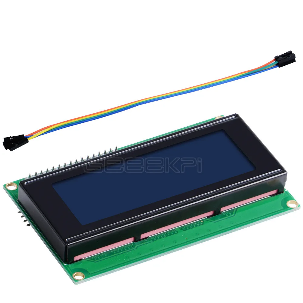GeeekPi оригинал! ЖК модуль IIC/I2C 2004 с 20x4 символами поддержка протокола I2C для Raspberry Pi /