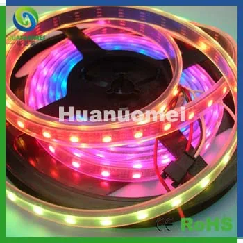 Лучшая цена наружное ландшафтное украшение IP67 RGB Светодиодная лента 60 пикс./м DC5V