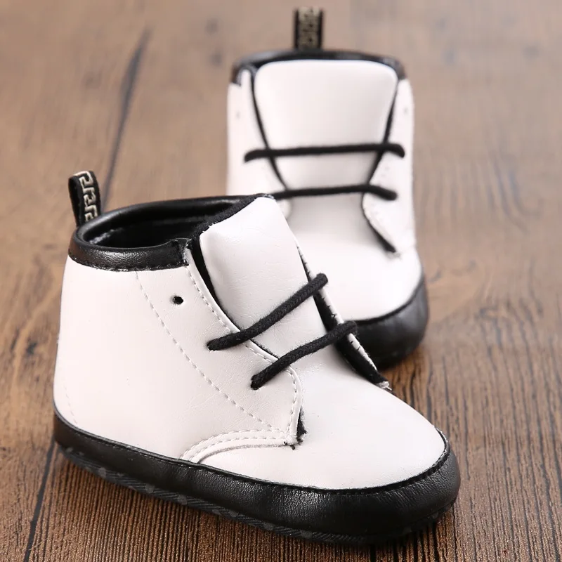 Romirus для новорожденных маленьких мальчиков обувь девочек из искусственной кожи