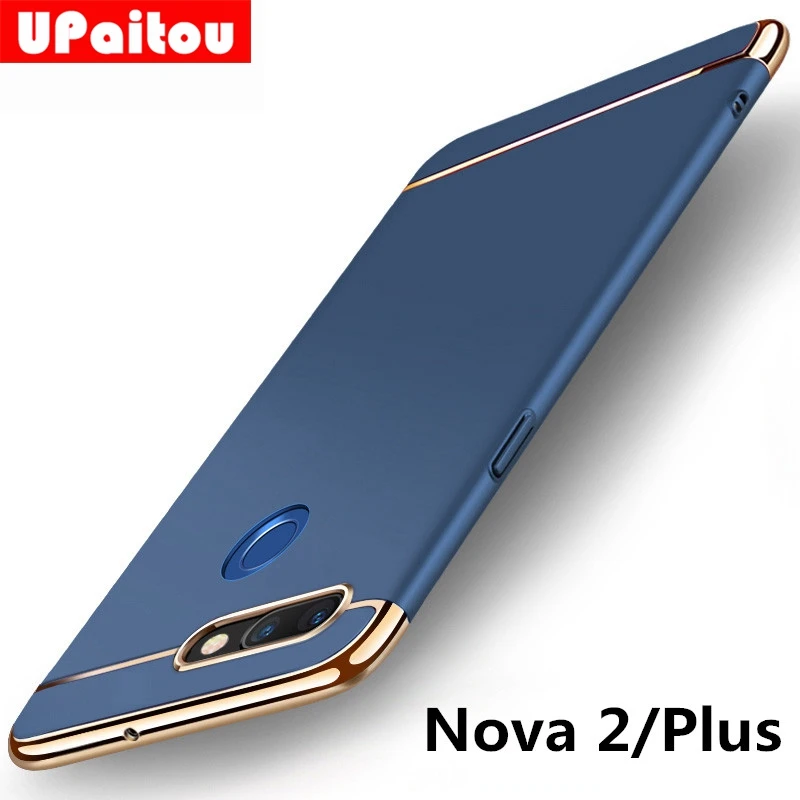 Чехол UPaitou для Huawei NOVA 2 Plus роскошный защитный чехол 3 в 1 жесткий Гибридный ПК |